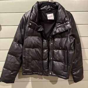 Chelsea DeBoer Black Puffer Jacket - Size L